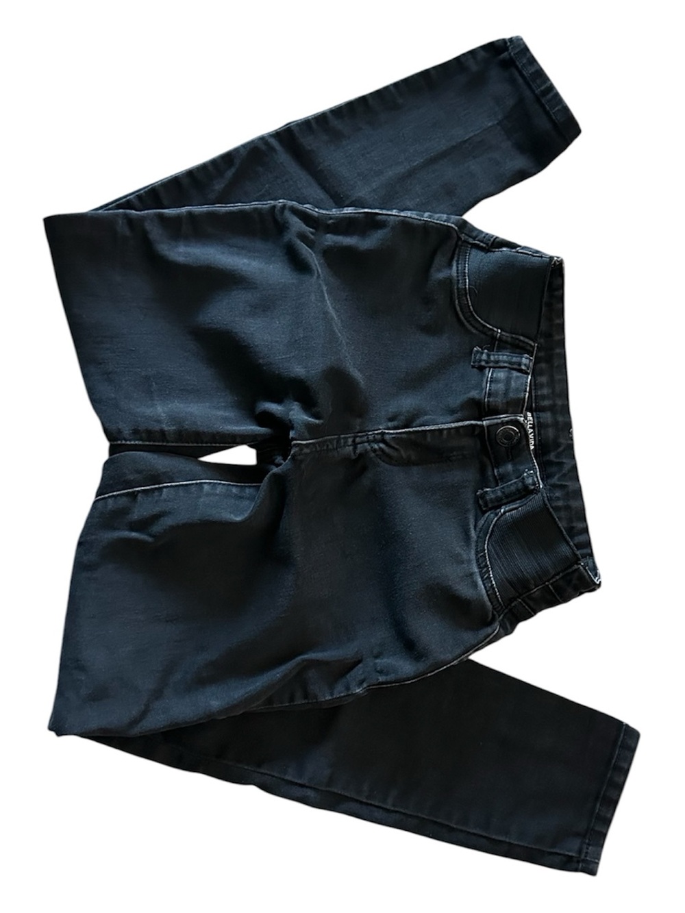 Women's Maternity Black Stretch Jeans
